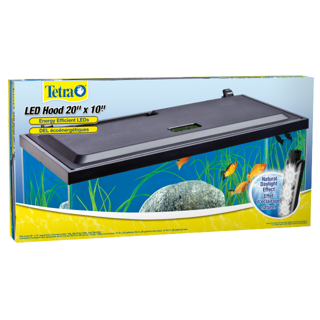 Tetra LED Aquarium Hood Light 20 x 10 in