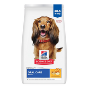 Hill's Science Diet Adult Oral Care Chicken, Rice, & Barley Recipe Dry Dog Food 28.5 lb