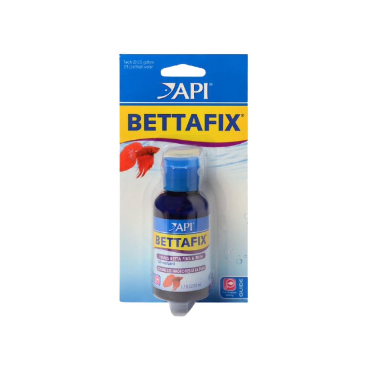Api Bettafix Antibacterial & Antifungal Betta Fish Infection Remedy 1.25 oz