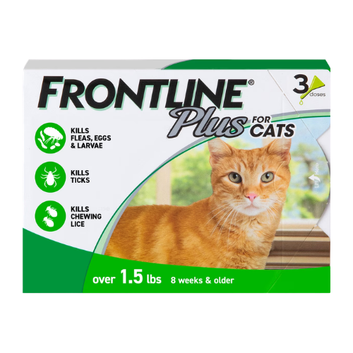 Merial Frontline Plus Flea & Tick Treatment for Cats
