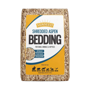 Sunseed Shredded Aspen Bedding for Small Animals & Reptiles 1200 cu in