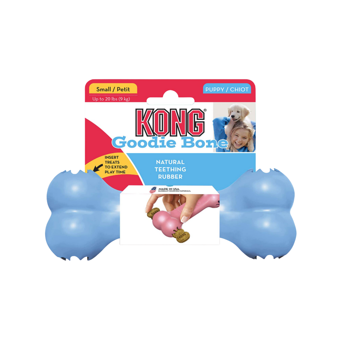 Kong Goodie Bone Puppy Toy