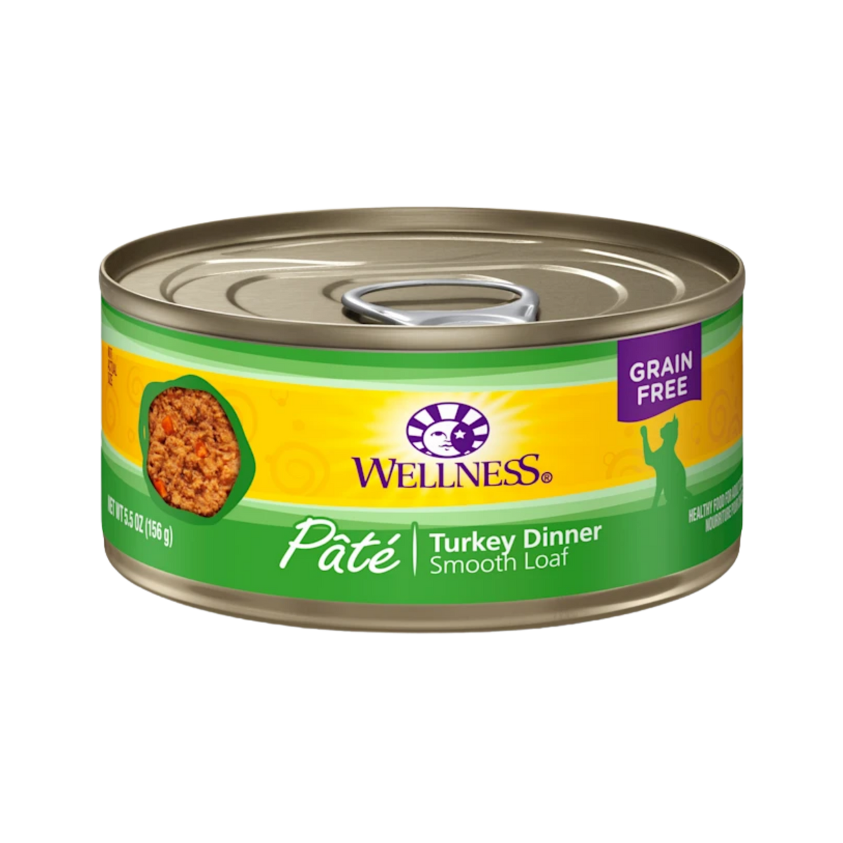Wellness Complete Health Natural Turkey Pate Grain-Free Canned Cat Food