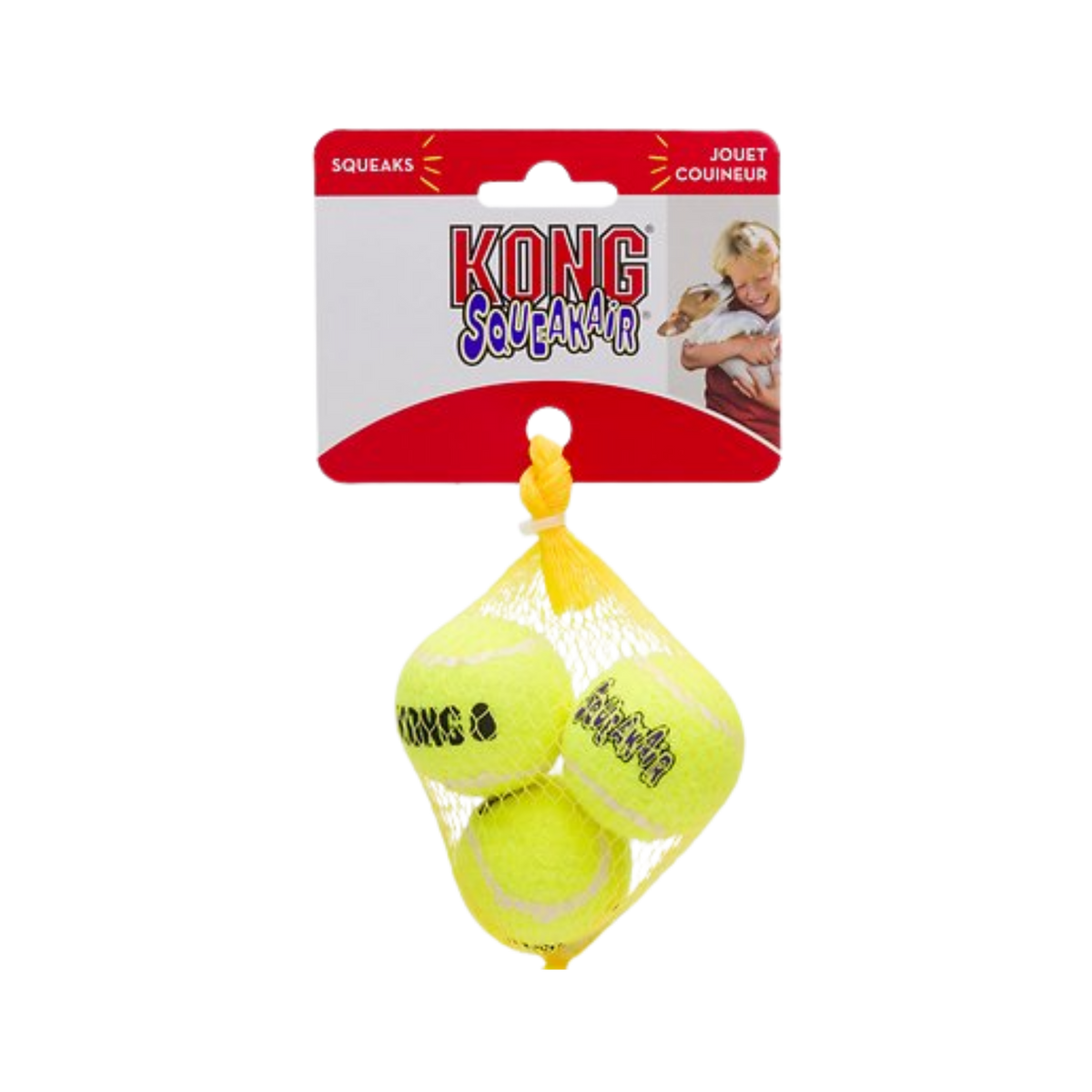 Kong Airdog Squeaker Ball Dog Toy