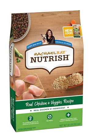 Rachael Ray Nutrish Real Chicken & Veggies Recipe Adult Dry Dog Food