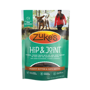 Zuke's Hip & Joint Support Peanut Butter & Oats Recipe Dog Treats 1 lb
