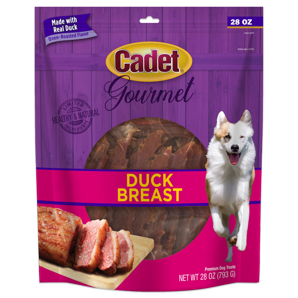 Cadet Gourmet Real Duck Breast Dog Treats