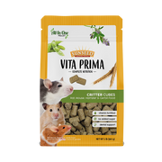 Sunseed Vita Prima Critter Cubes- Rat, Mouse, Hamster & Gerbil Food- Complete Nutrition Plus Dental Support 2 lb