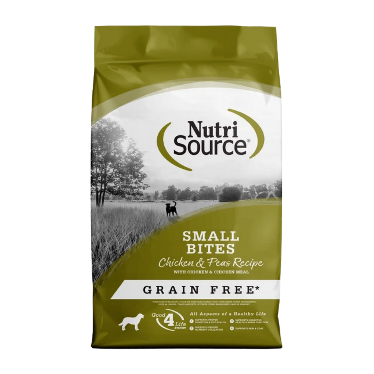 Nutrisource Grain-Free Chicken Pea Dry Dog Food 26 lb
