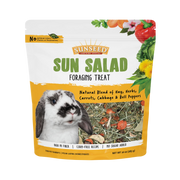 Sunseed Sun Salad Natural Foraging Treat for Rabbits 10 oz