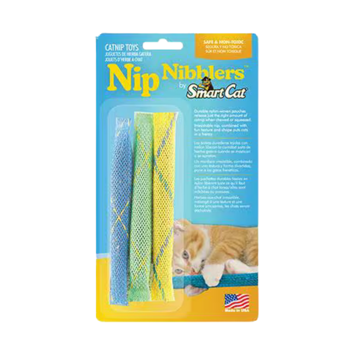 Pioneer Pet Catnip Toy Nip Nibblers 3 pk
