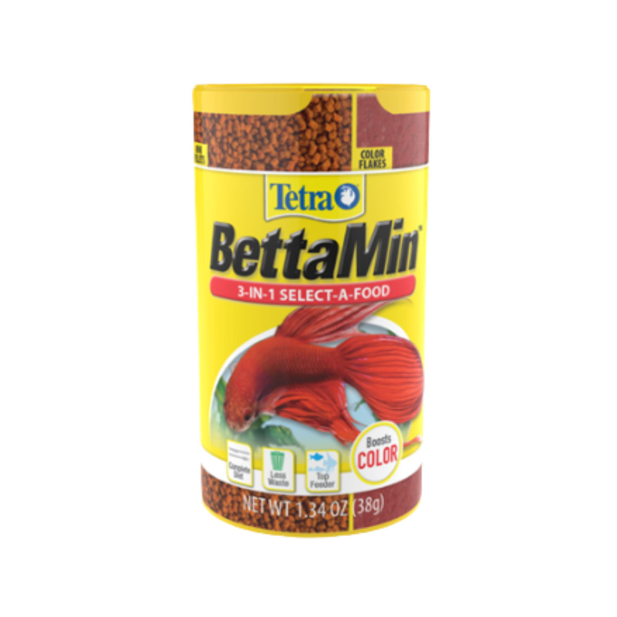 Tetra Betta 3-in-1 Select-A-Food Fish Food 1.34 oz