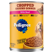 Pedigree Chopped Ground Beef Canned Dog Food