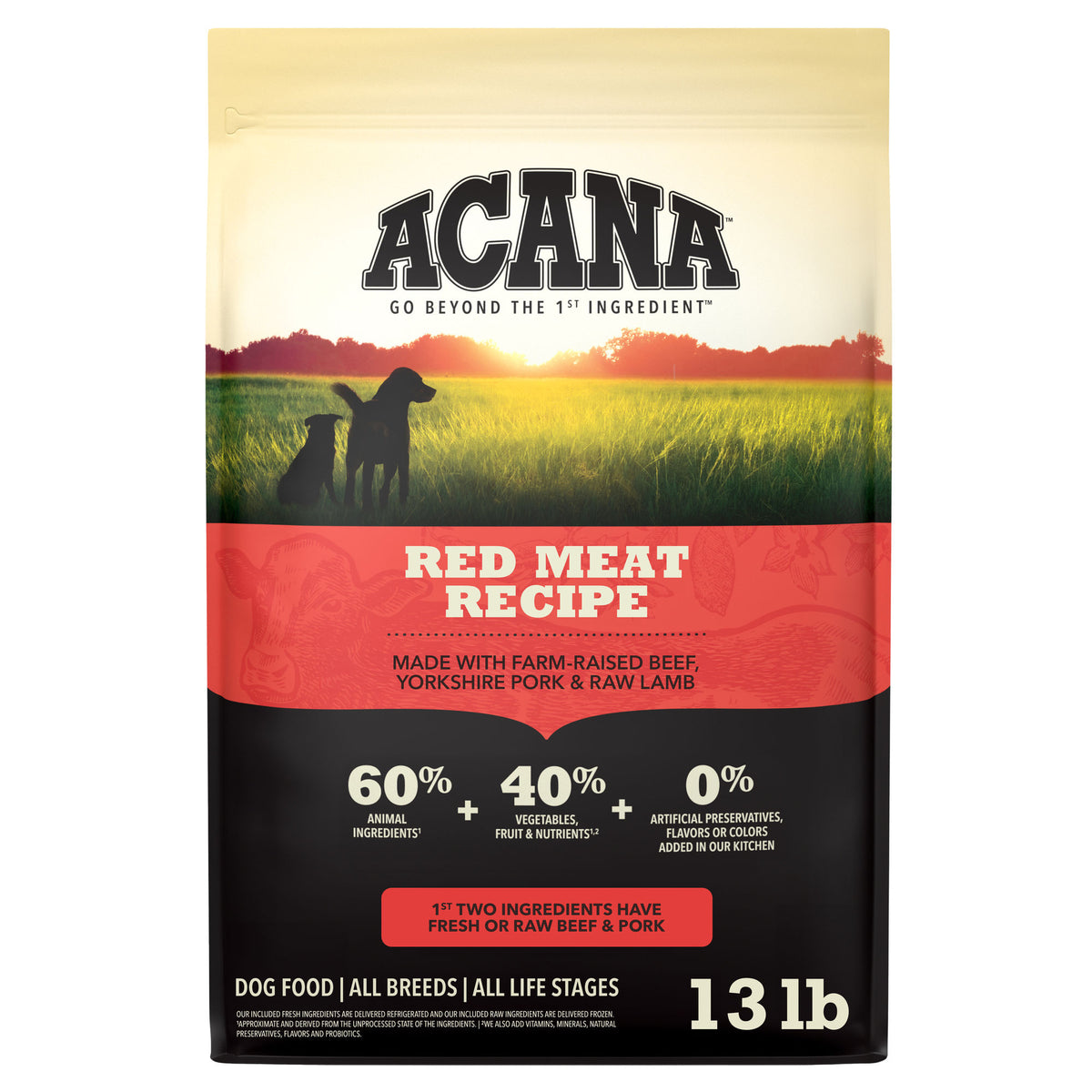 Acana Red Meat Formula Grain-Free Dry Dog Food
