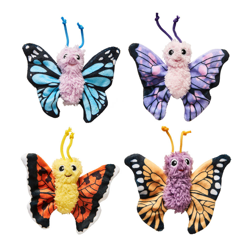 Spot Love the Earth Butterfly Cat Toys, Assorted 4 in