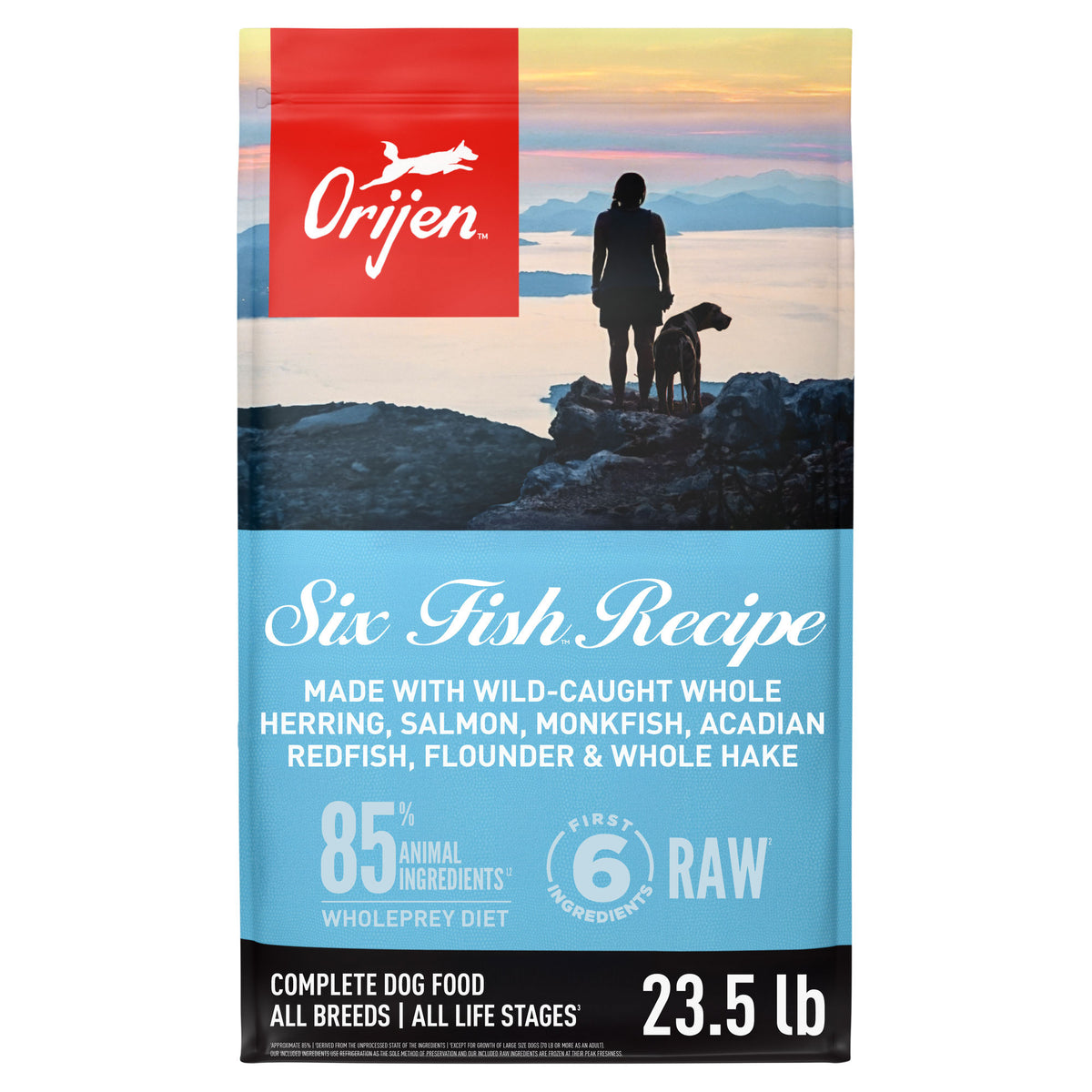 Orijen Six Fish Grain-Free Dry Dog Food