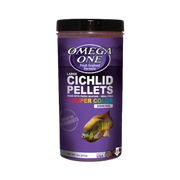Omega One Super Color Cichlid Pellets Sinking Fish Food 9 oz