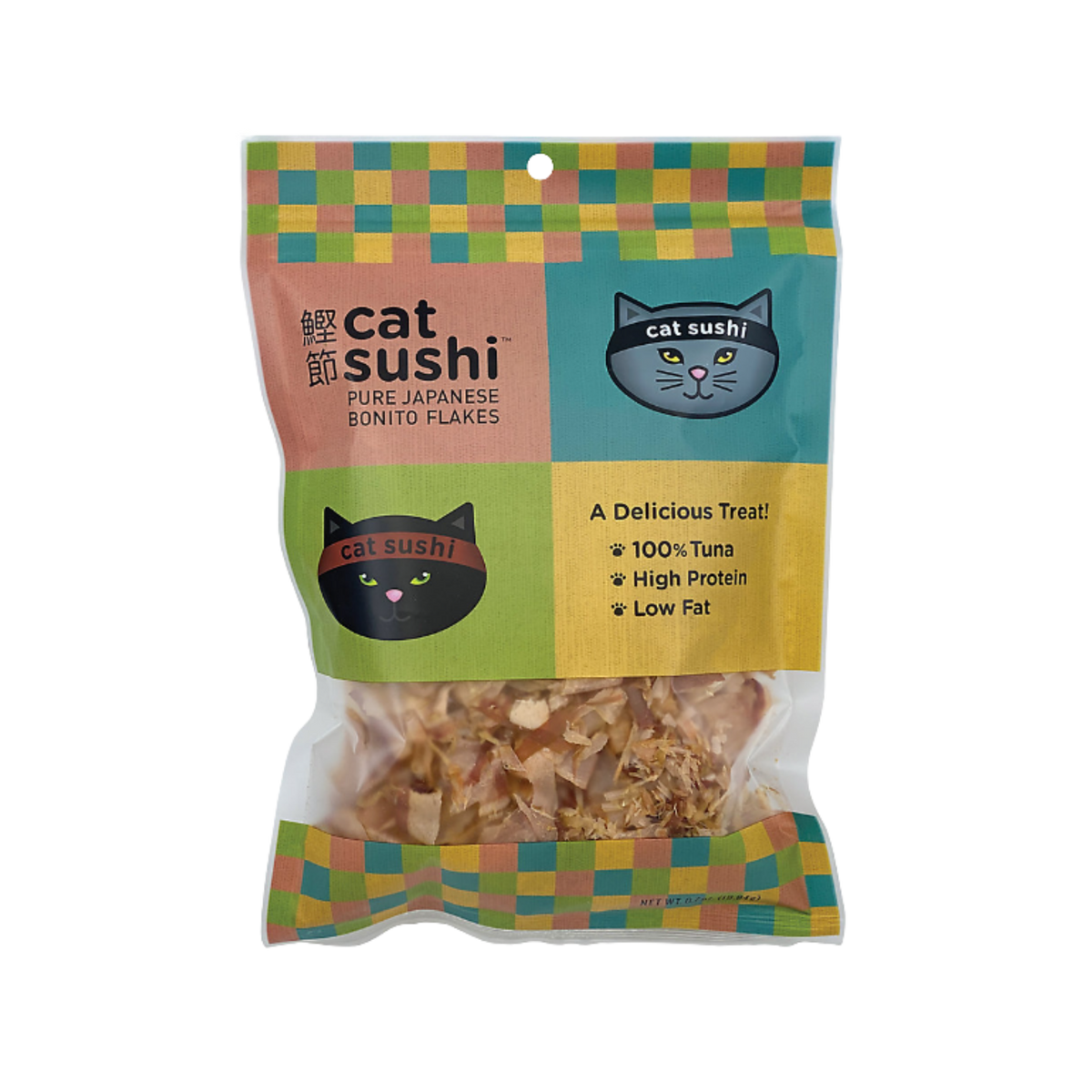 Cat Sushi Bonito Flakes Classic Cut Cat Treats .7 oz