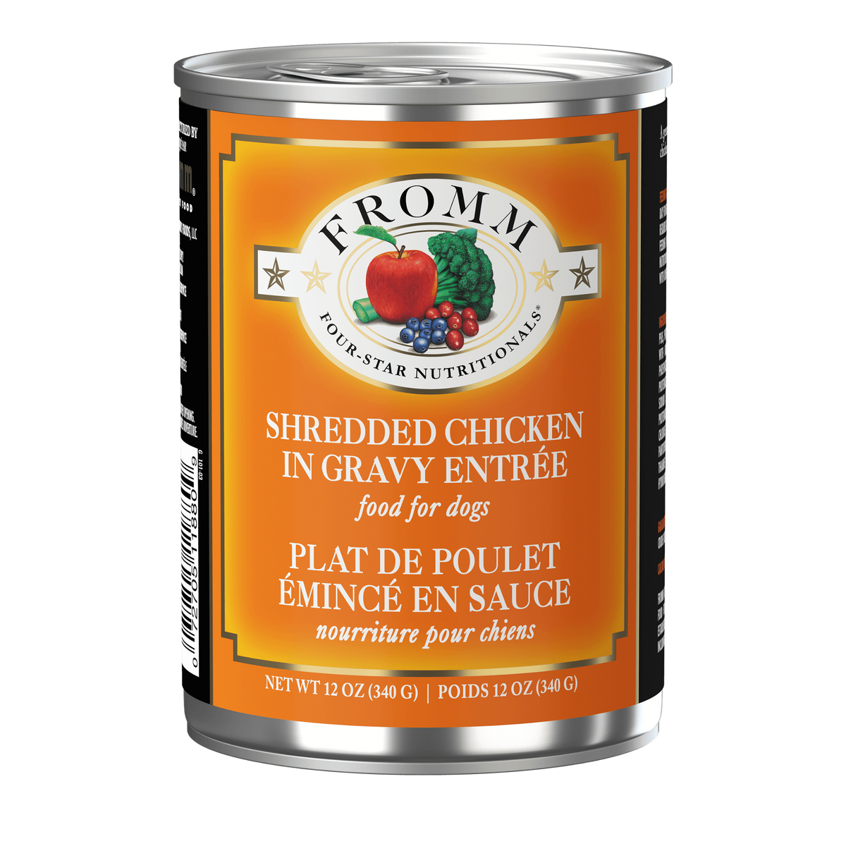 Fromm Four-Star Shredded Chicken In Gravy Entree Canned Dog Food