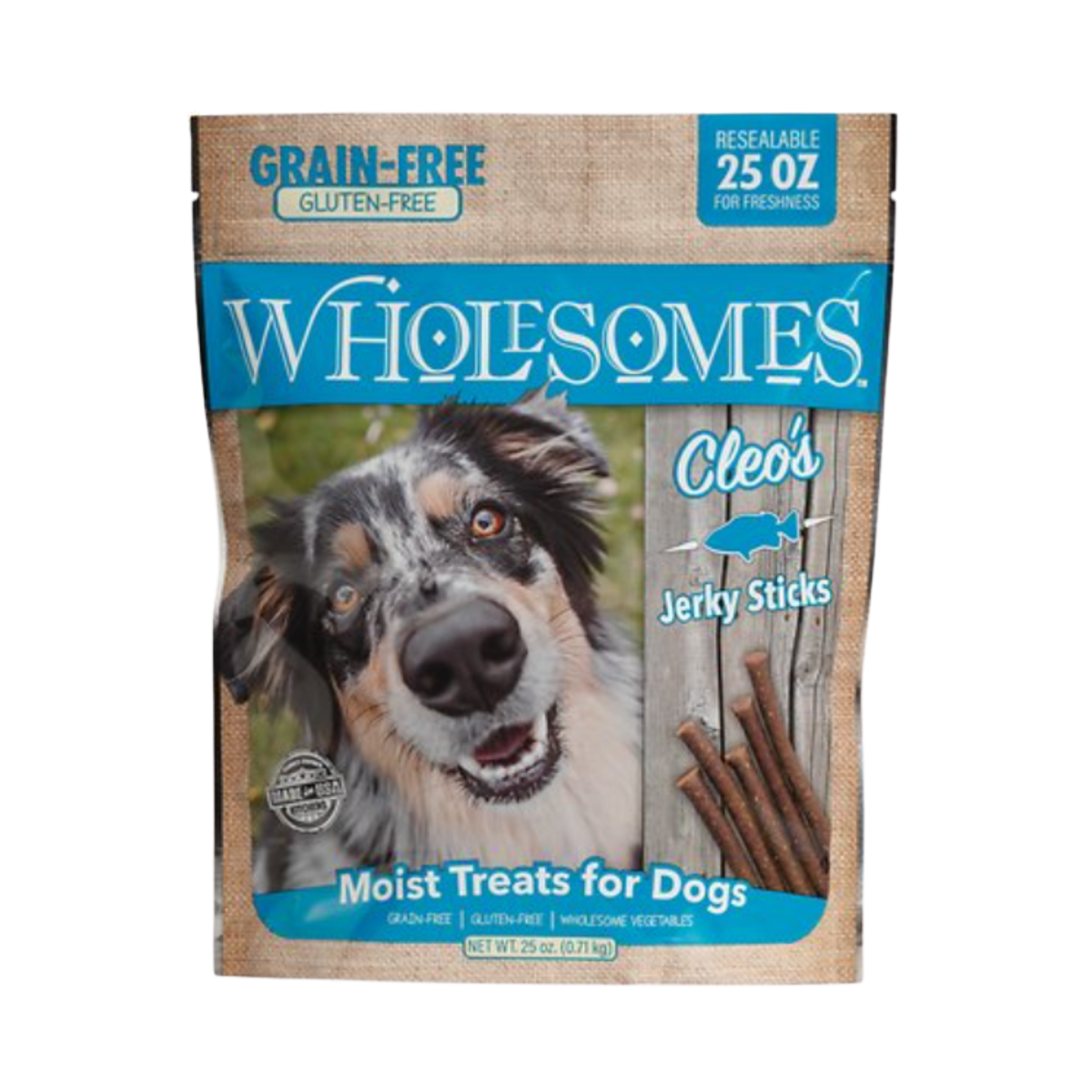 Wholesomes Cleo's Jerky Sticks Dog Treats 25 oz