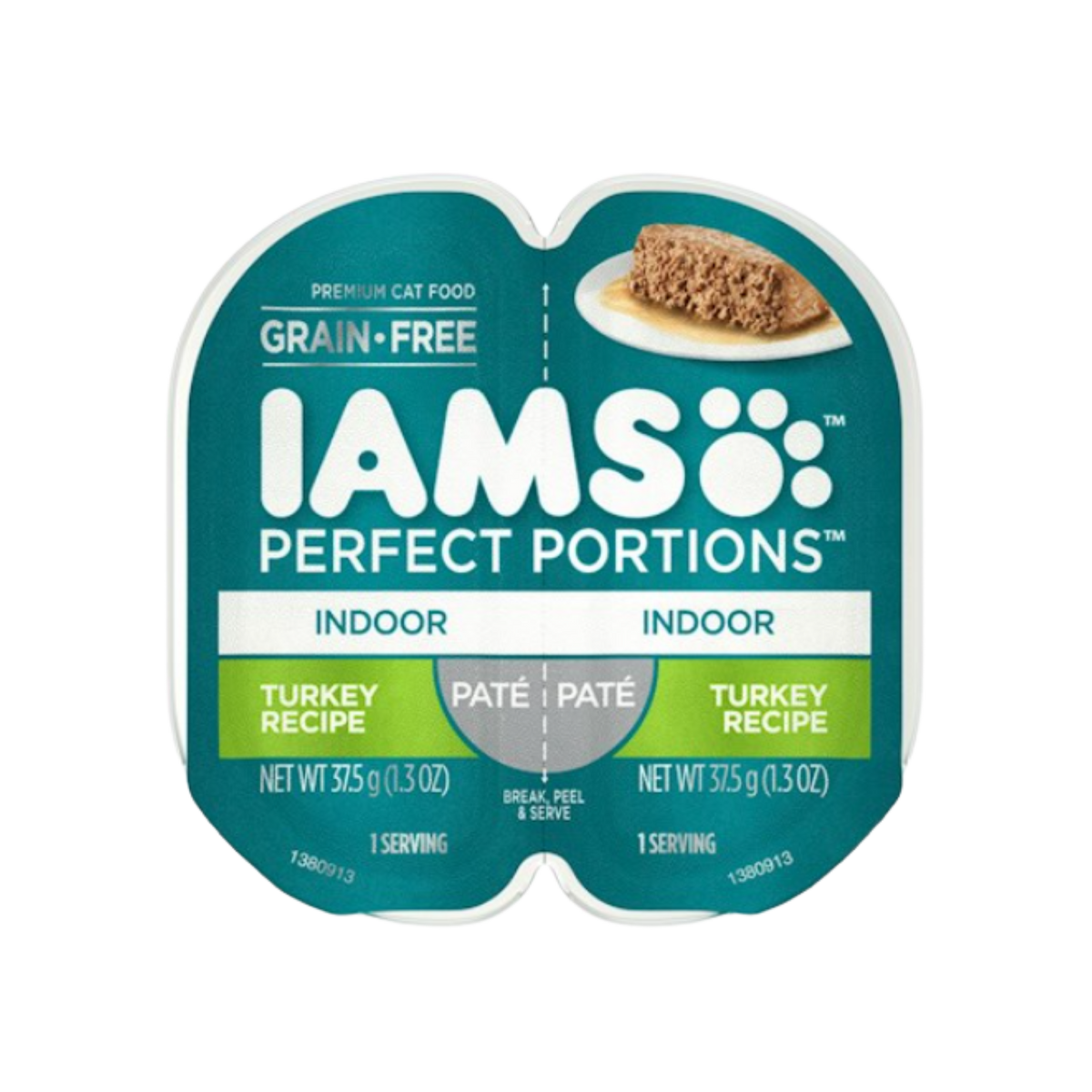 Iams Perfect Portions Indoor Tuna Recipe Pate Grain-Free Wet Cat Food
