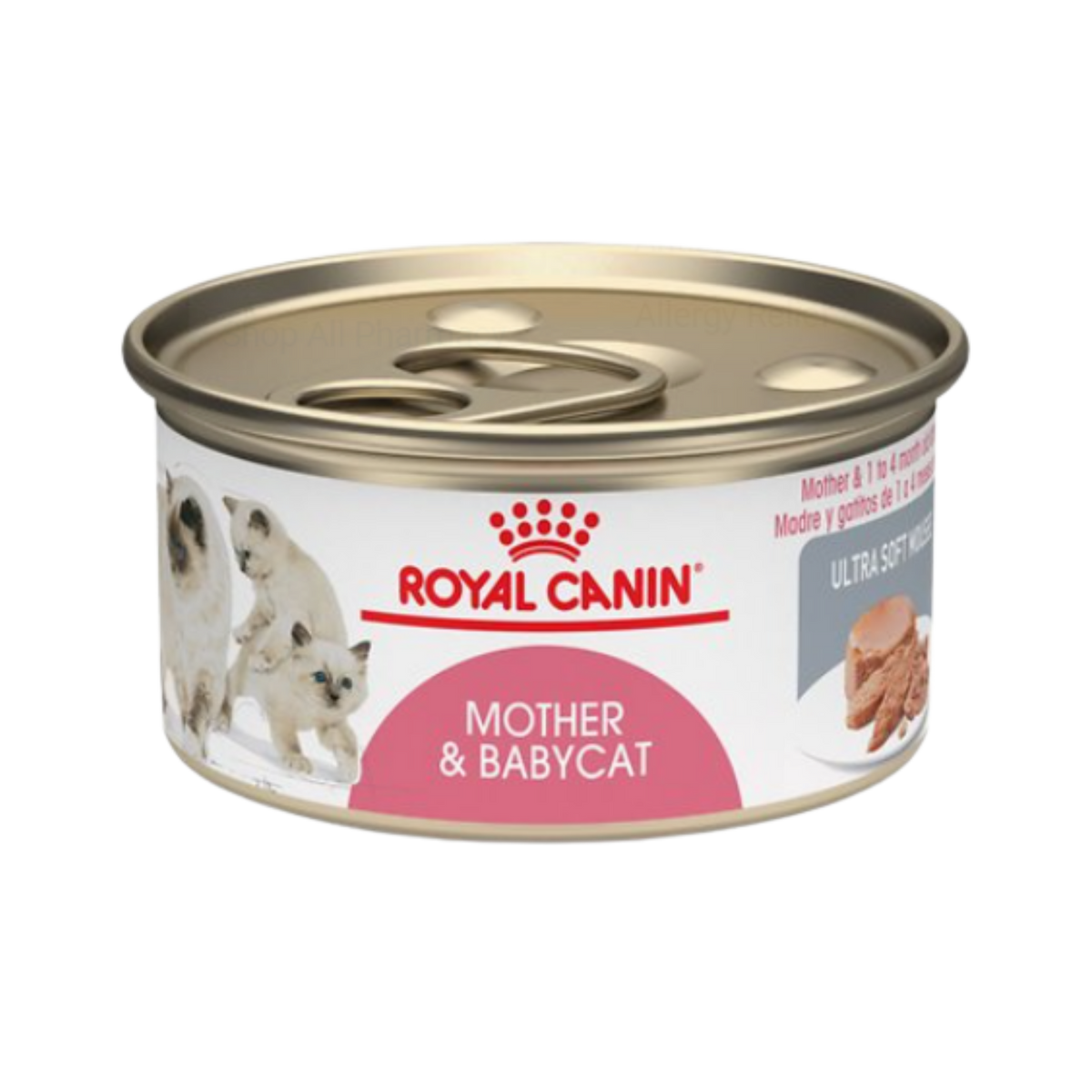 Royal Canin Mother & Babycat Ultra-Soft Mousse In Sauce For New Kittens And Nursing Or Pregnant Mother Cats Canned Cat Food