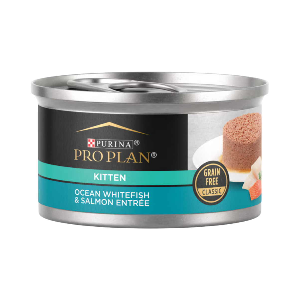 Purina Pro Plan Focus Kitten Classic Salmon & Ocean Fish Entree Canned Cat Food