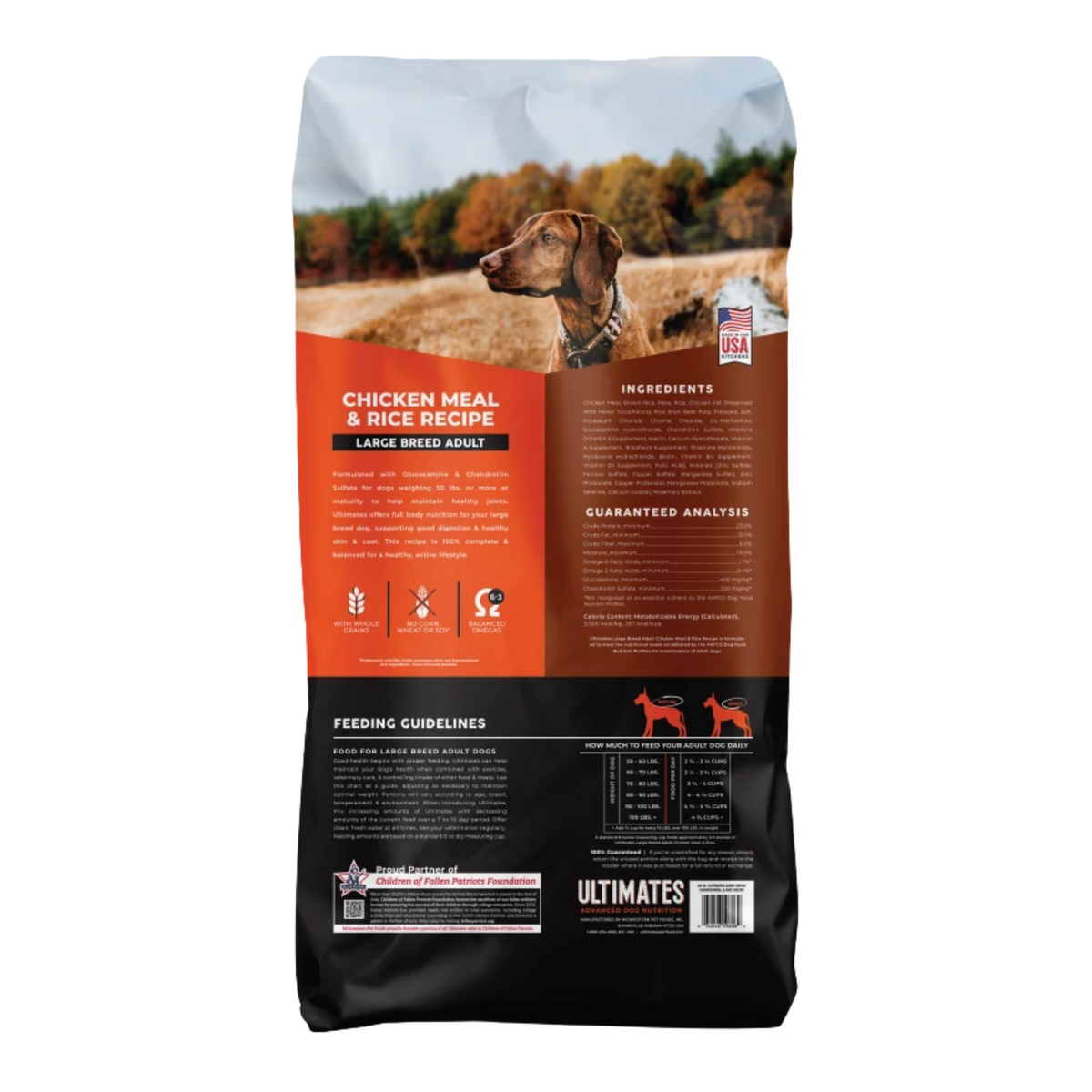 Ultimates Chicken & Rice Large Breed Adult Dog Food