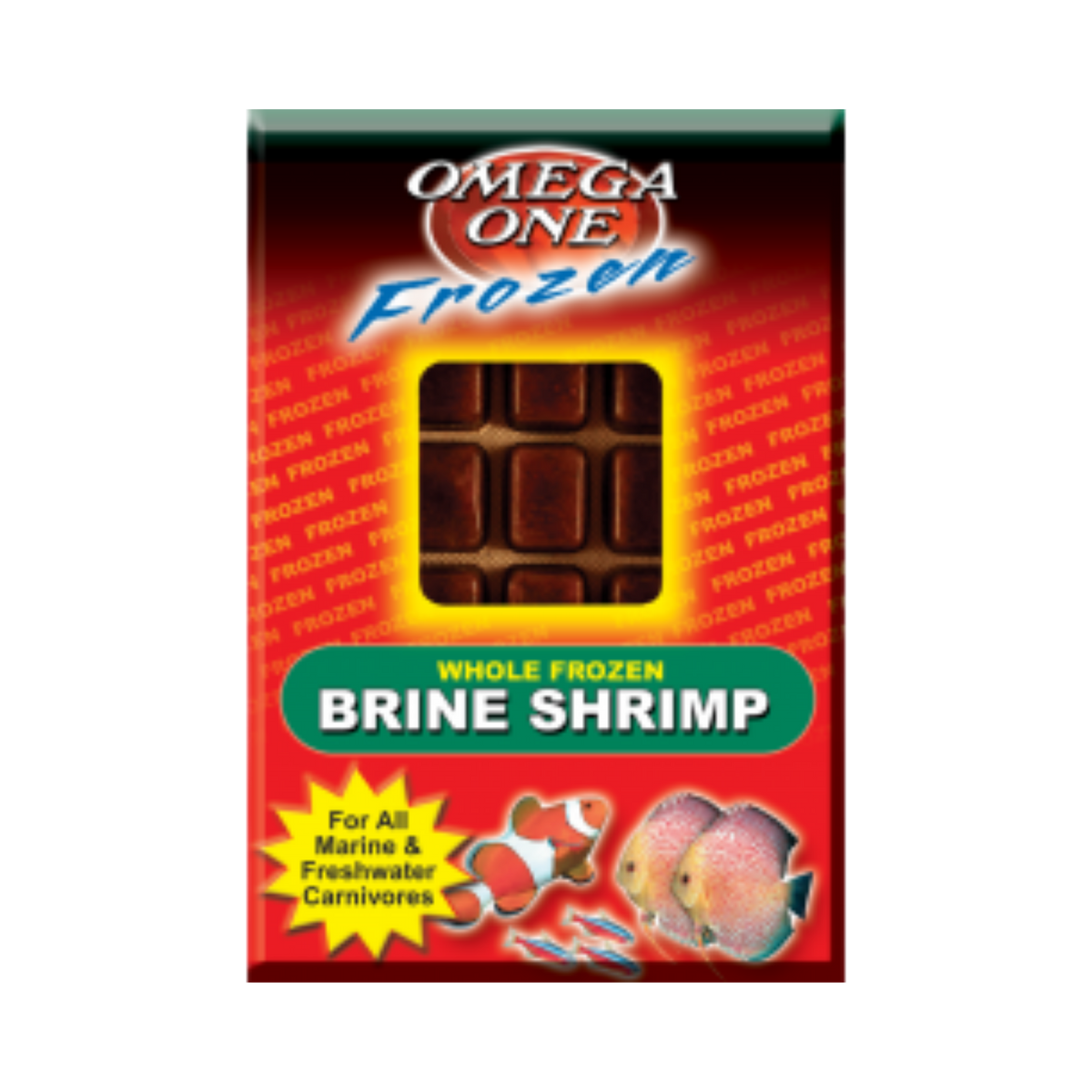 Omega One Frozen Brine Shrimp Cube Pack