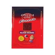 Omega One Frozen Blood Worms Flat Pack