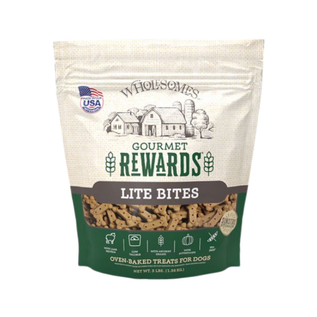 Wholesomes Rewards Lite Bites Biscuits 3 lb