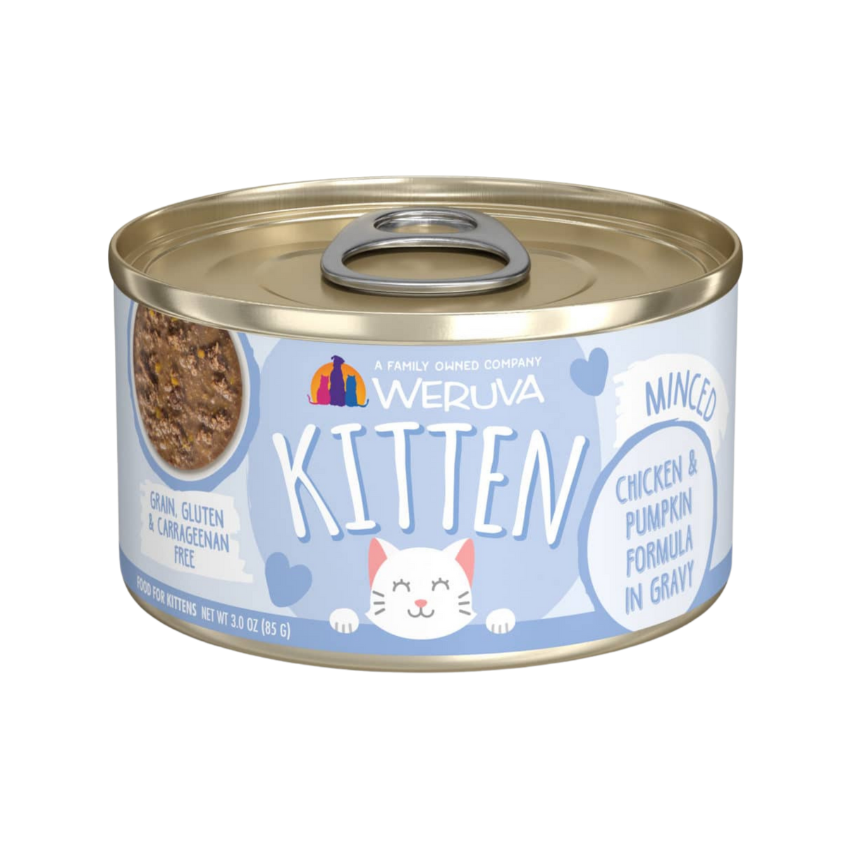 Weruva Chicken & Pumpkin Formula in Gravy Canned Kitten Food
