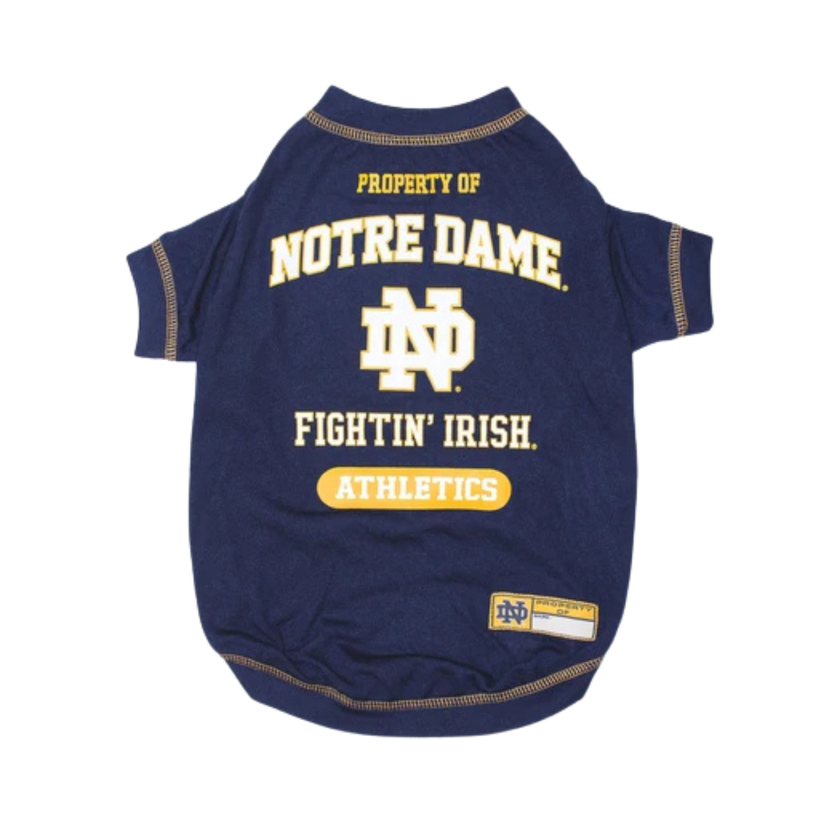 Pets First Notre Dame Fighting Irish Dog T-Shirt