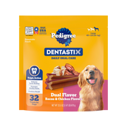 Pedigree Dentastix Large Dual Flavor Dental Treats 32 ct