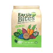 Earthborn EarthBites Grain-Free Turkey & Pumpkin Recipe Crunchy Dog Treats 10 oz