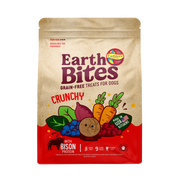 Earthborn EarthBites Grain-Free Bison & Pumpkin Recipe Crunchy Dog Treats 10 oz