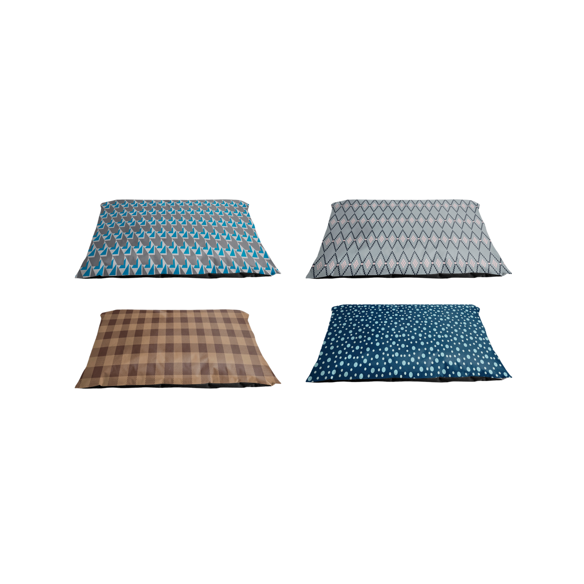 Spot Pillow Pet Bed, Assorted Colors 30 x 40 in