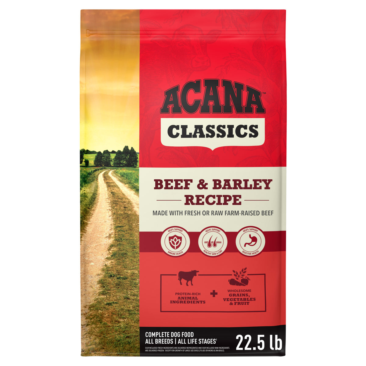 Acana Classics Beef & Barley Recipe Dry Dog Food