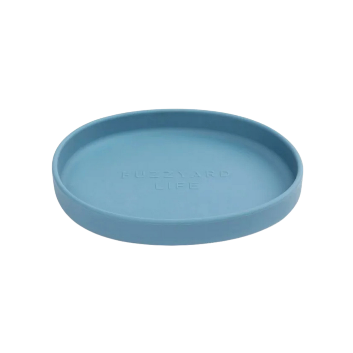 Fuzzyard Life Silicone French Blue Cat Dish 7 in