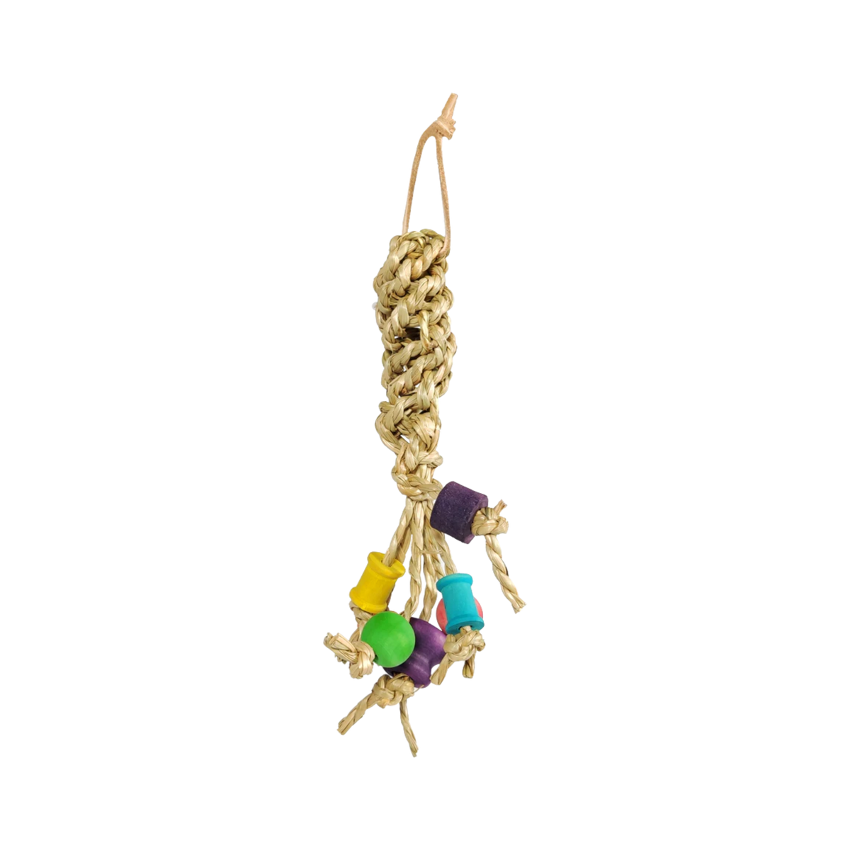 A&E Nibbles Knobs & Rope Small Animal Chew Toy