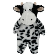 Petlou Floppy Cow Plush Dog Toy 13 in