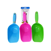 Kole Imports Plastic Pet Food Scoop, Assorted