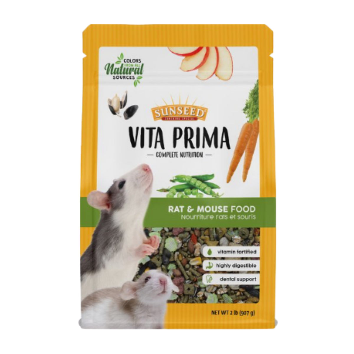 Sunseed Vita Prima Rat & Mouse Food 2 lb