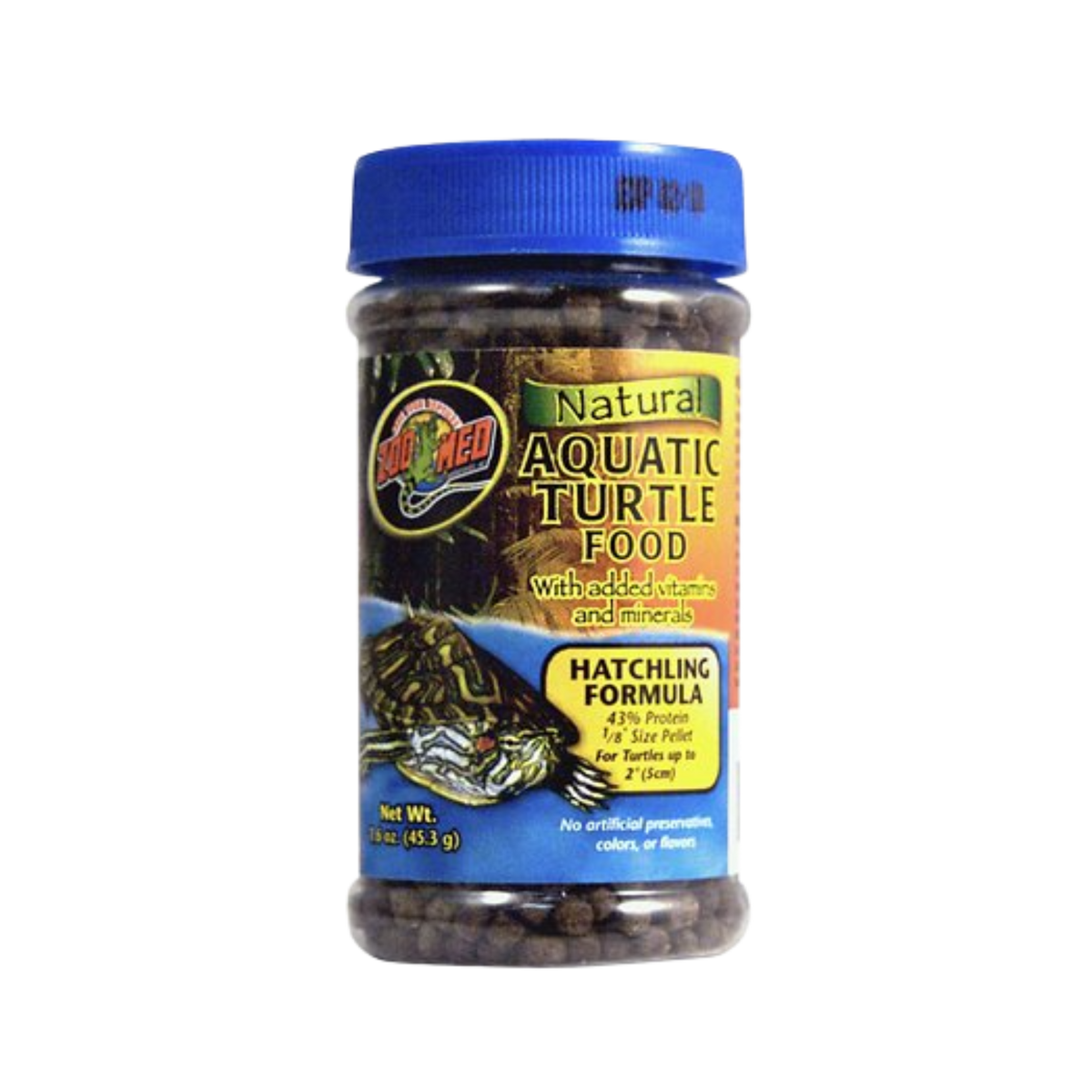 Zoo Med Natural Aquatic Turtle Food Hatchling Formula 1.94 oz