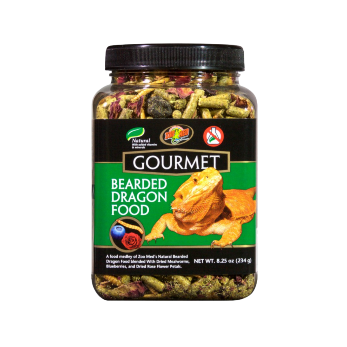 Zoo Med Gourmet Bearded Dragon Food 8.25 oz