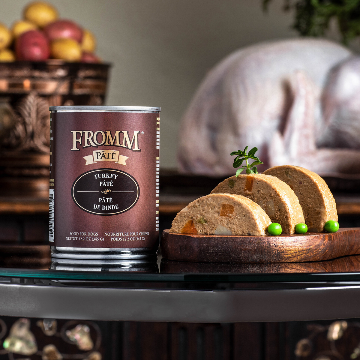 Fromm Turkey Pate Canned Dog Food 12 oz