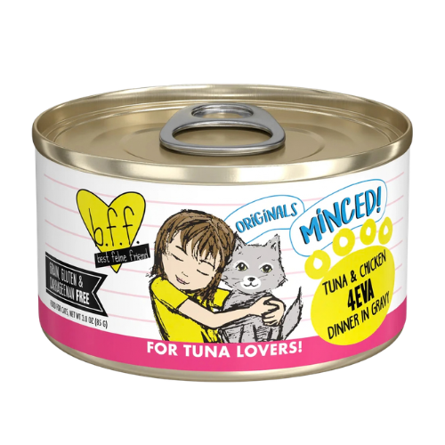 Weruva B.F.F. Tuna & Chicken 4Eva Dinner In Gravy Grain-Free Canned Cat Food