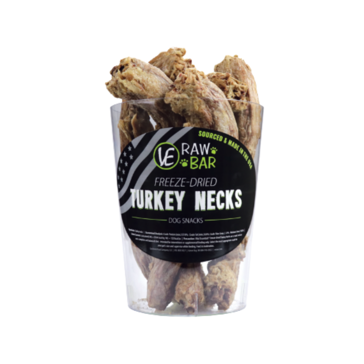 Vital Essentials Freeze-Dried Turkey Neck Dog Treat