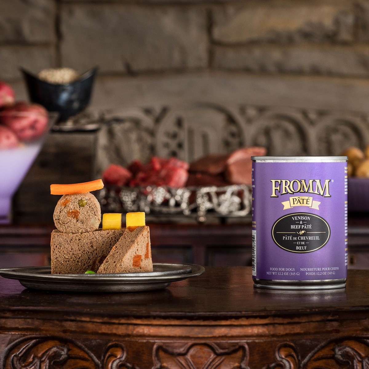 Fromm Gold Venison & Beef Pate Canned Dog Food