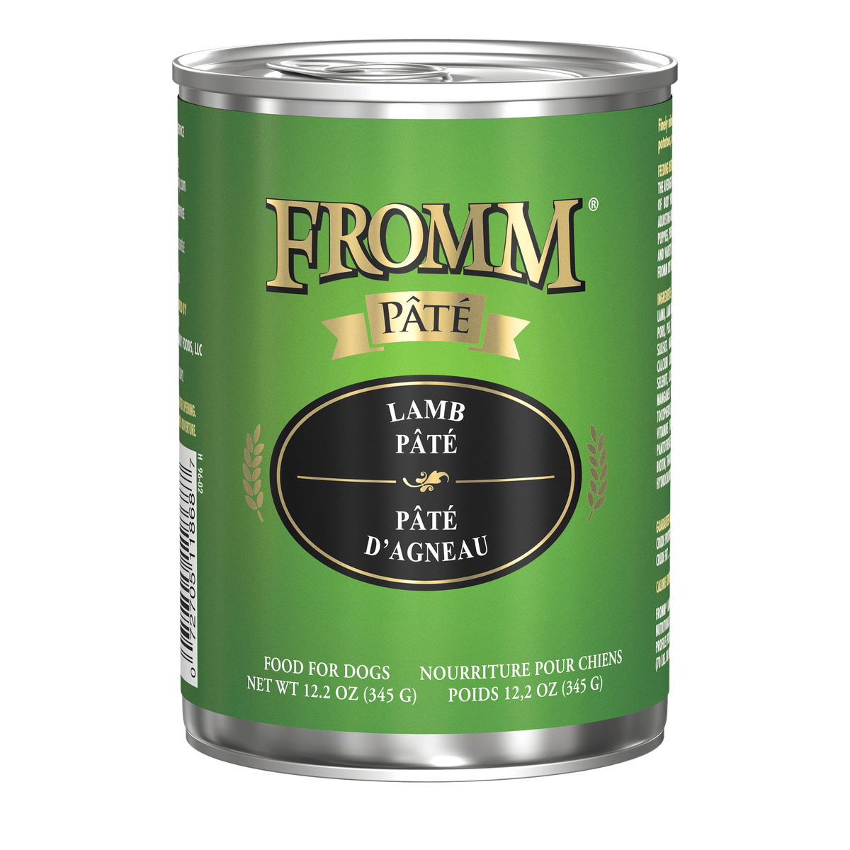 Fromm Gold Lamb Pate Canned Dog Food